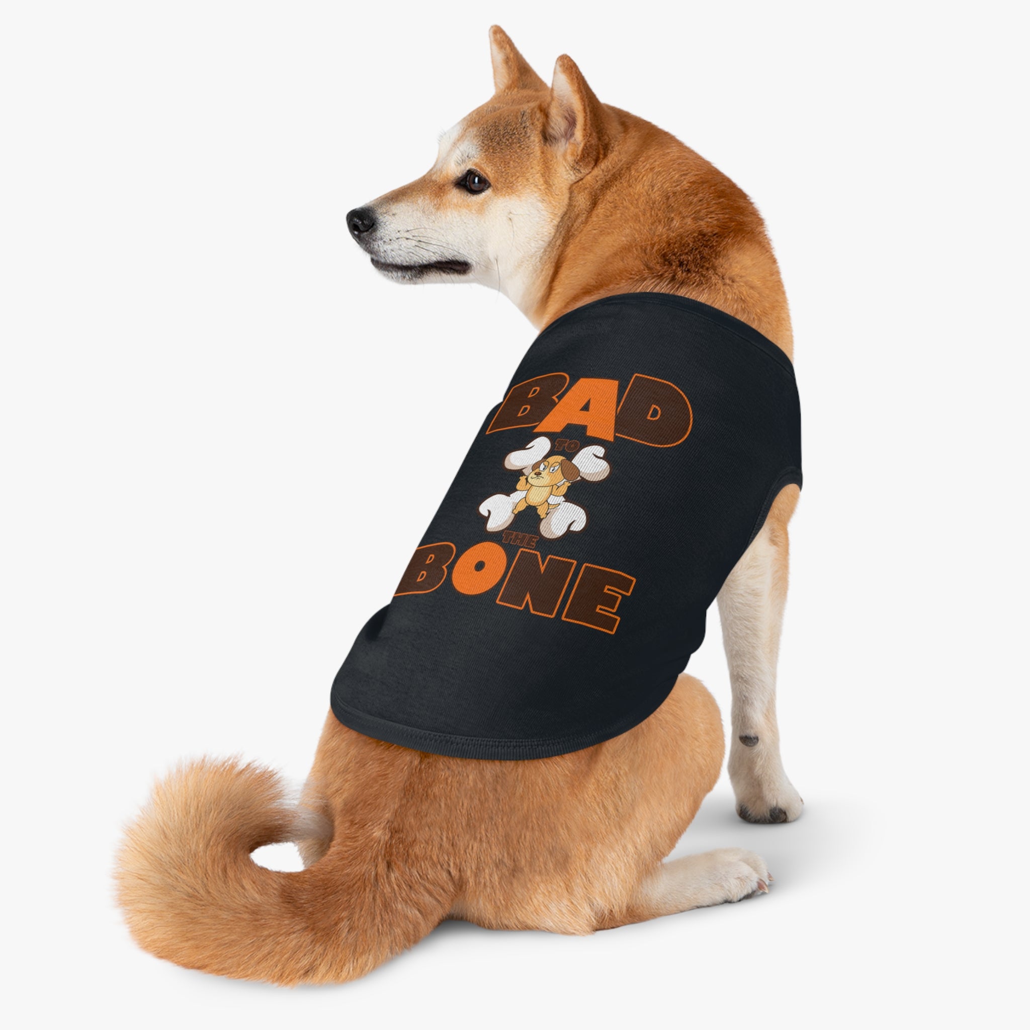 Camiseta sin mangas para mascotas Bad to the Bone