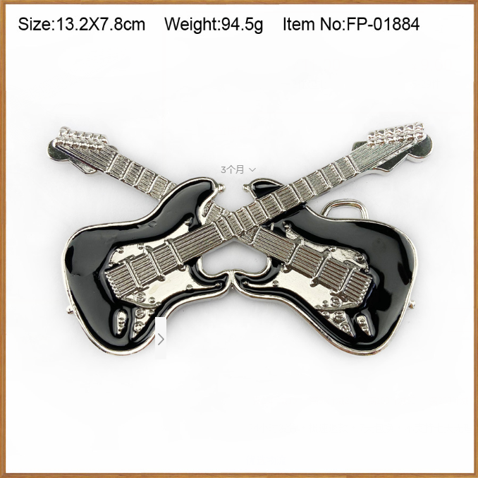 Guitar belt buckle