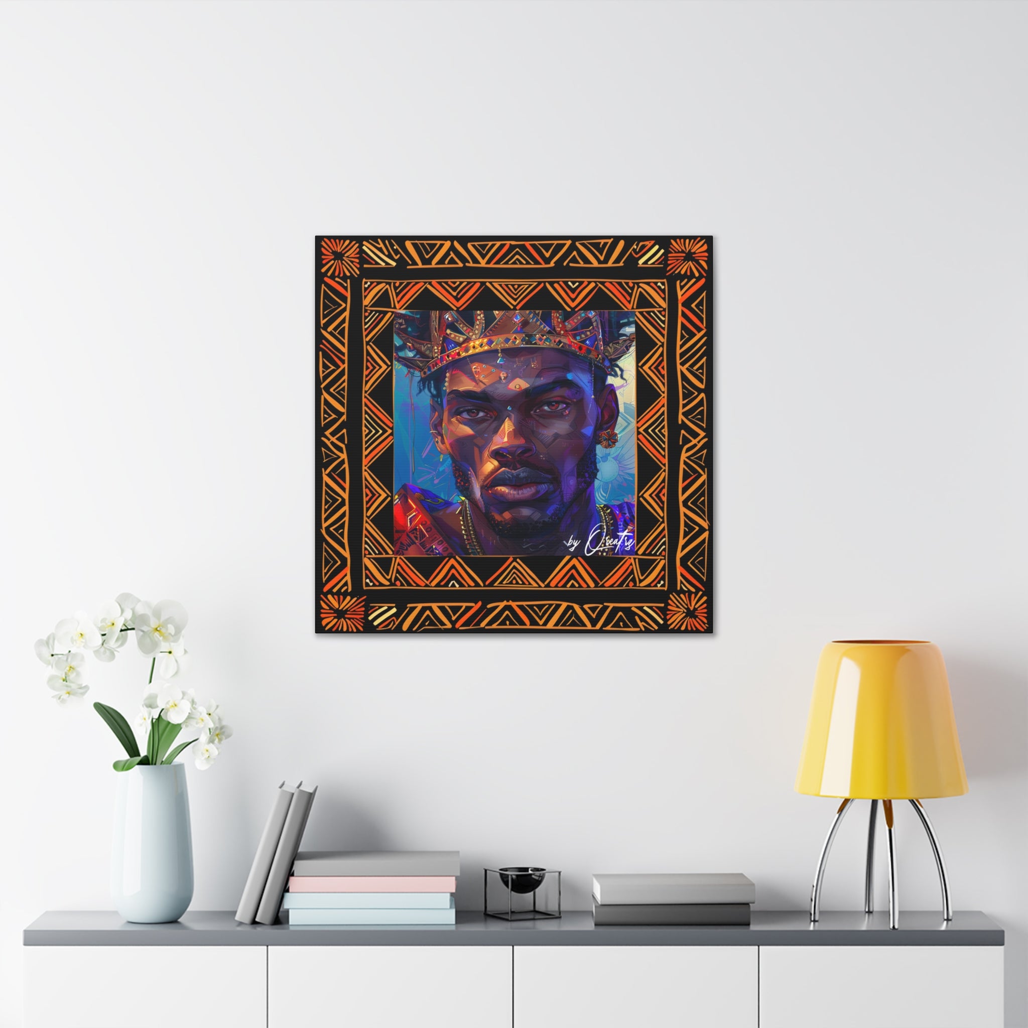 Black Is Handsome II Canvas Gallery Wraps