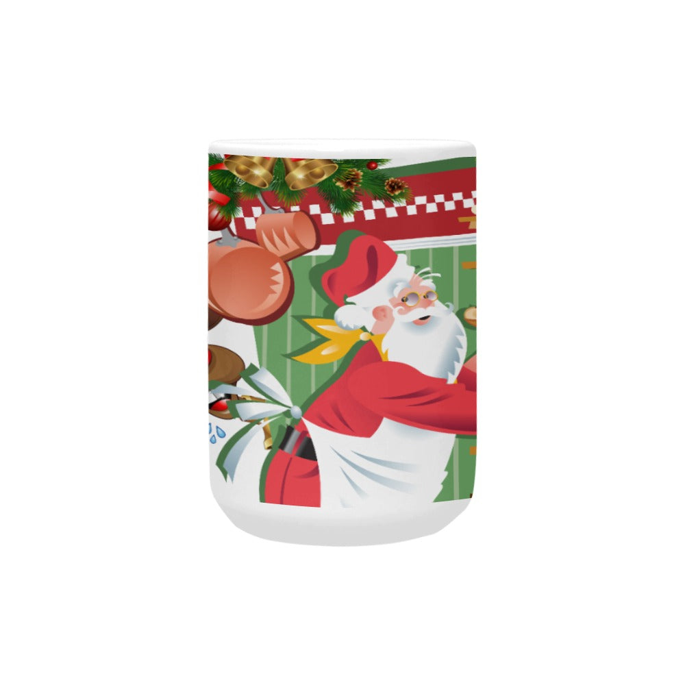 Do I Smell Cookies Christmas Time Ceramic Mug (15 OZ) (Made in USA，Ships to USA Only)