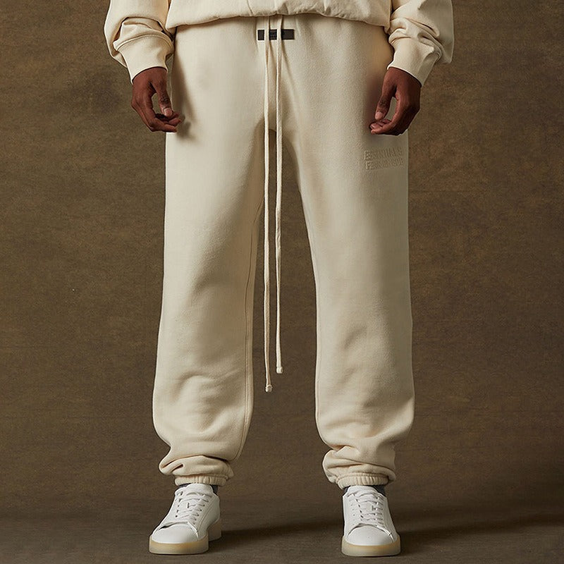 Pantalon décontracté ample à double ligne en silicone FEAR OF GOD FOG ESSENTIALS 22SS