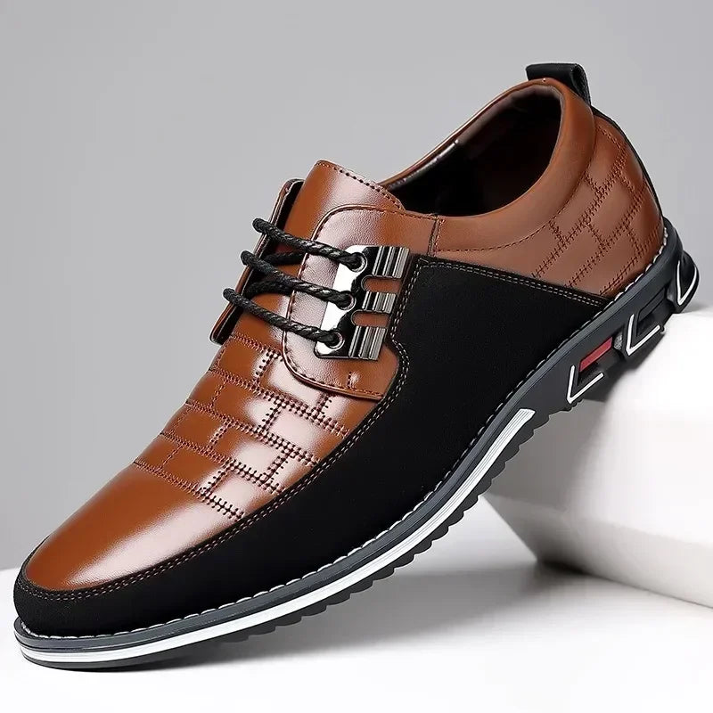 Men's casual formal leather shoes from England