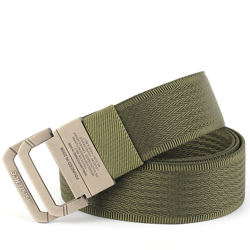 Double-Ring Buckle Belt