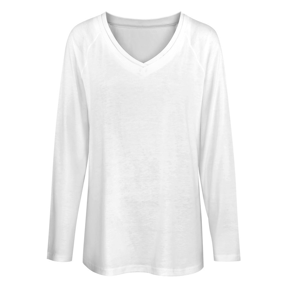 T-shirt ample à manches longues pour femme