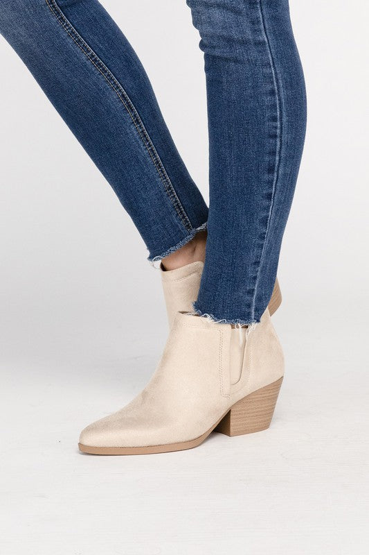 Bottines en daim GWEN