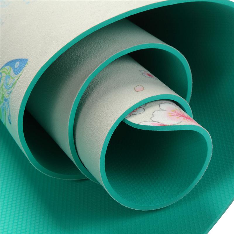 5mm Non - slip Soft Suede Yoga Mat - Qreatrz Fashion and Design LLC