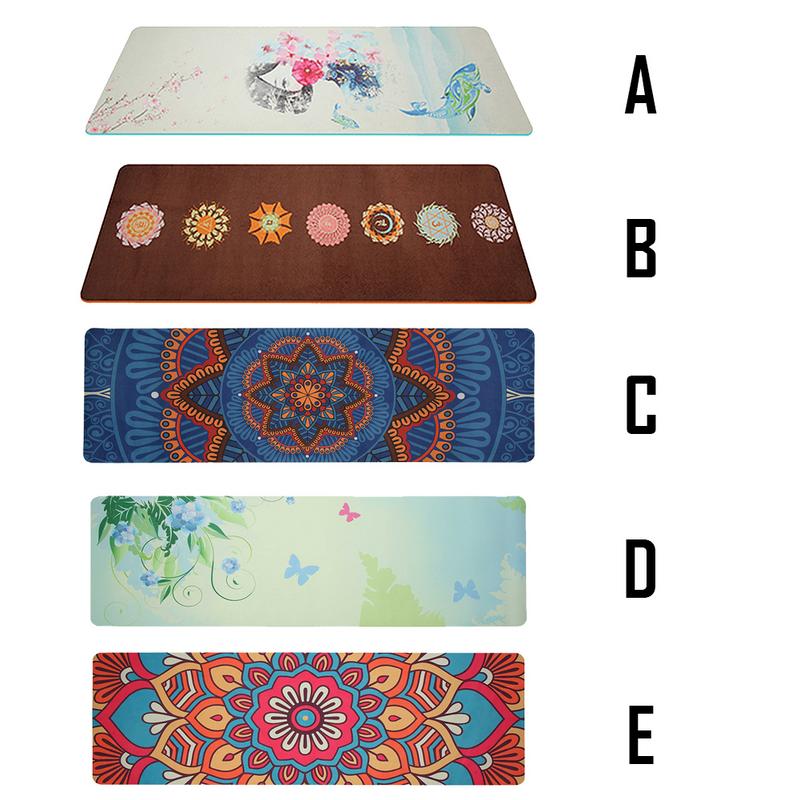 5mm Non - slip Soft Suede Yoga Mat - Qreatrz Fashion and Design LLC