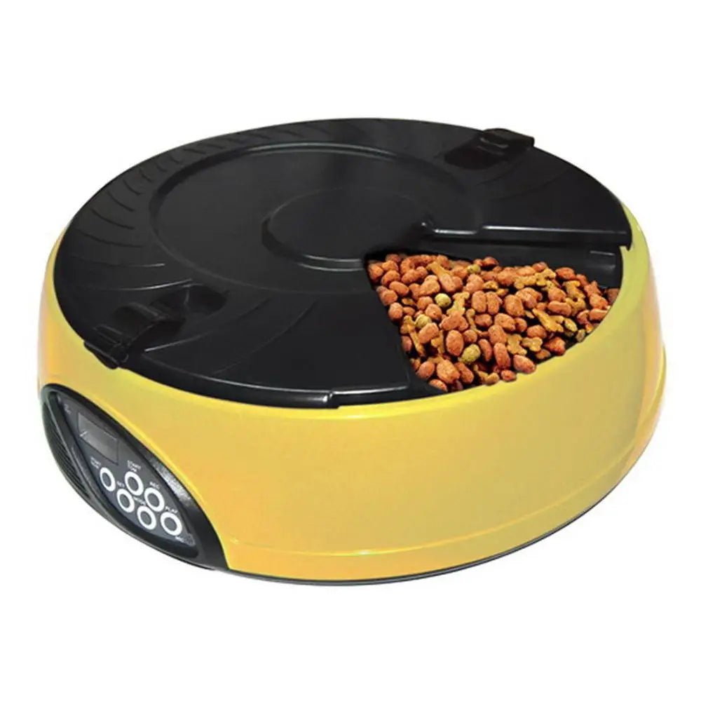 6 Meal Automatic Pet Feeding Machine - Qreatrz Fashion and Design LLC