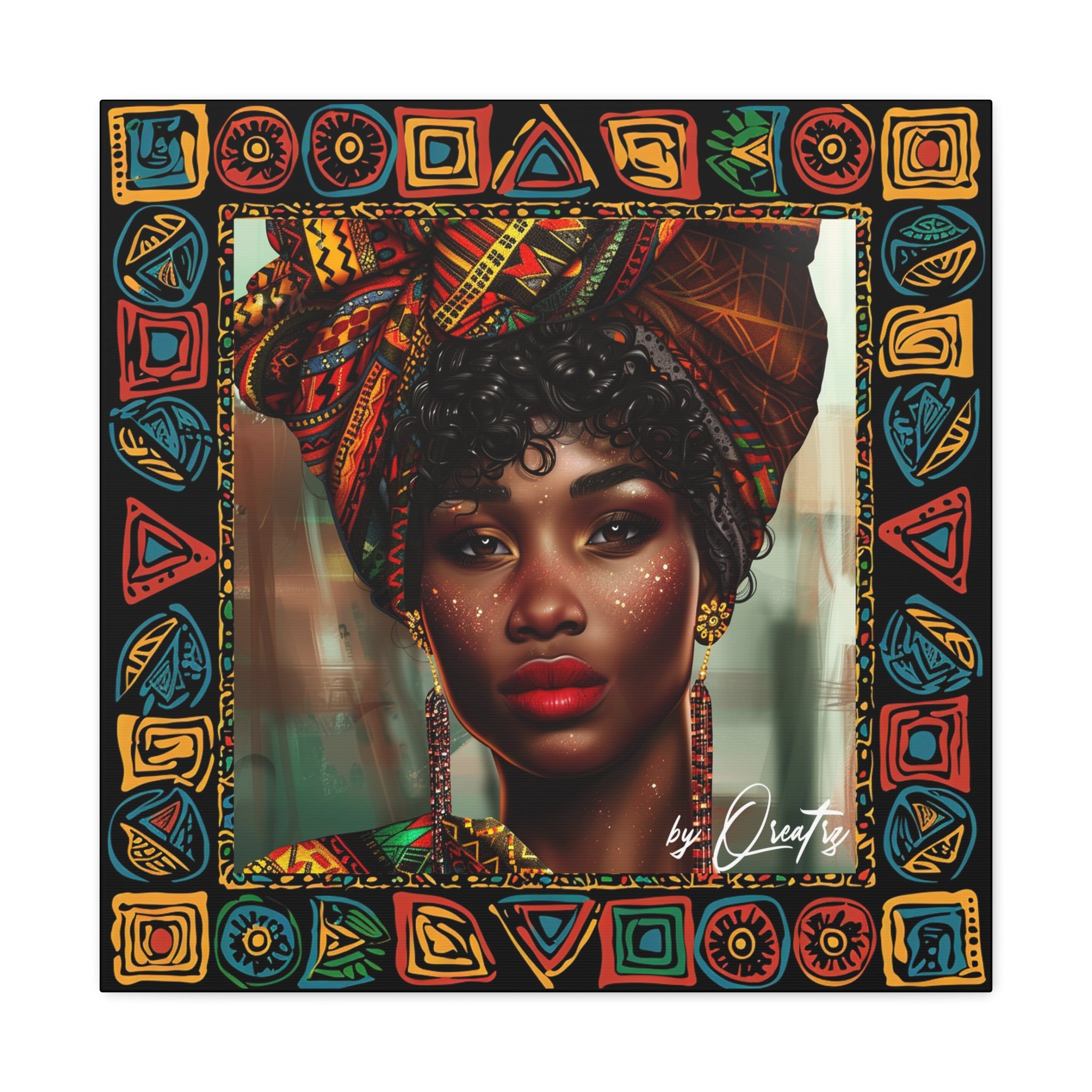 Black Is Beautiful I Canvas Gallery Wrap