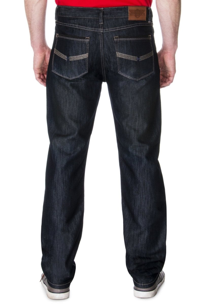 65 McMlxv Men's Premium Denim Dark Wash Jean - Qreatrz Fashion and Design LLC