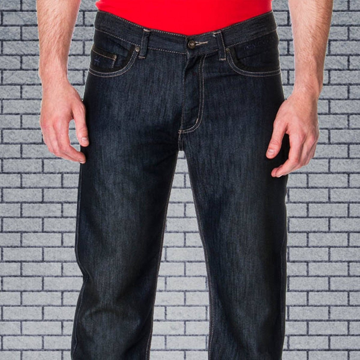 65 McMlxv Men's Premium Denim Dark Wash Jean - Qreatrz Fashion and Design LLC