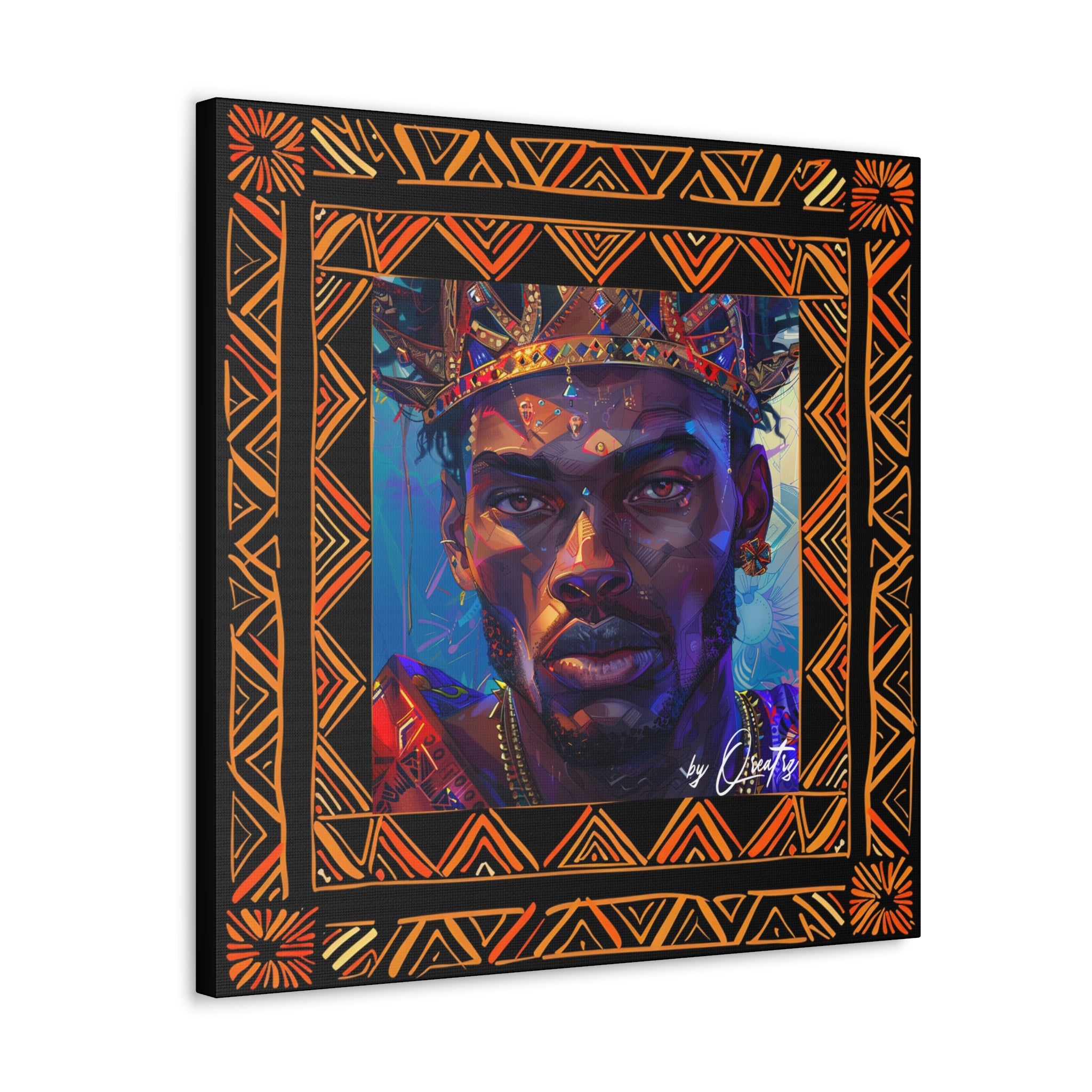 Black Is Handsome II Canvas Gallery Wraps