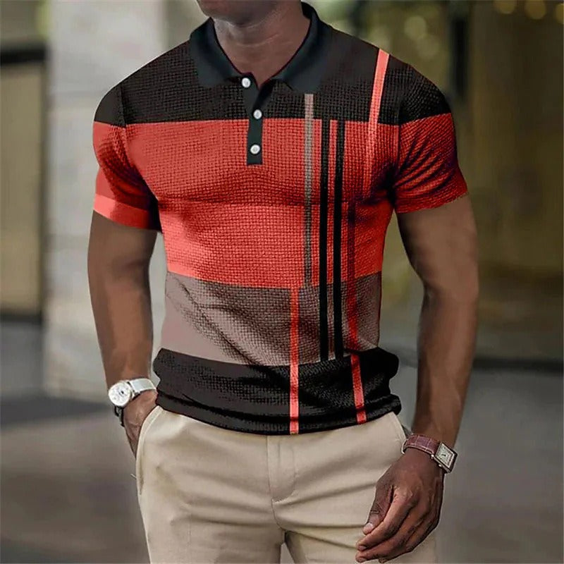 Men's Polo Shirt Fashion Casual Men's Short Sleeve