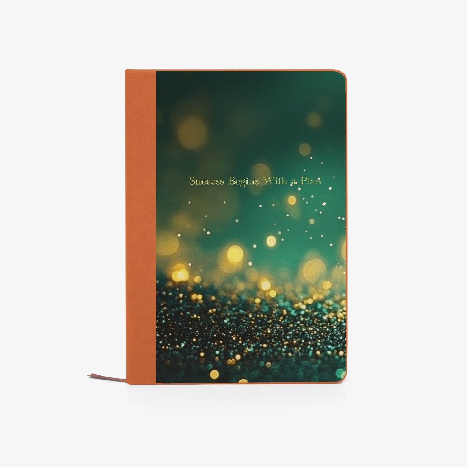 Success Begins With a Plan PU Leather Journal Notebook