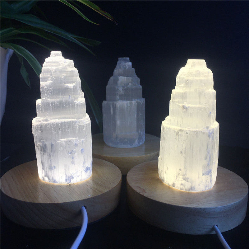 Natural Tower Lamp