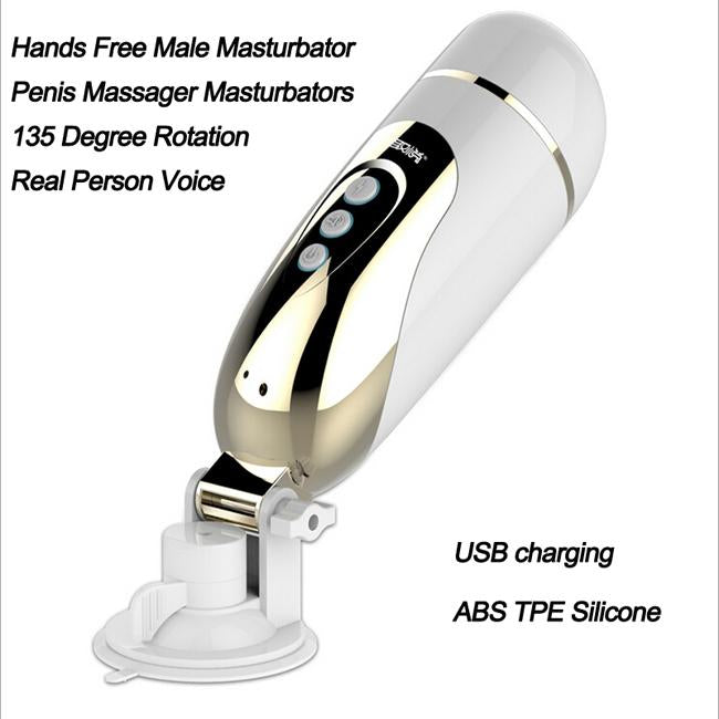 Hands Free Male Masturbator Artificial Vagina