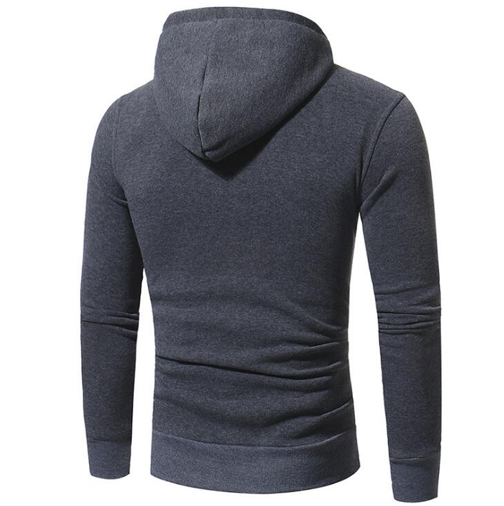 Pull à capuche Achille pour homme et pull épais en velours pour homme Hauts Pull à manches longues 