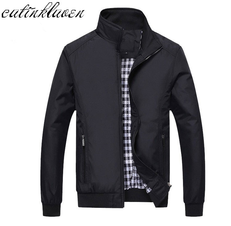 Nueva chaqueta para hombre, moda informal, holgada, para hombre, ropa deportiva, chaqueta bomber, chaquetas y abrigos para hombre, tallas grandes M- 5XL