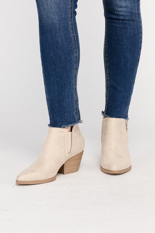 Bottines en daim GWEN