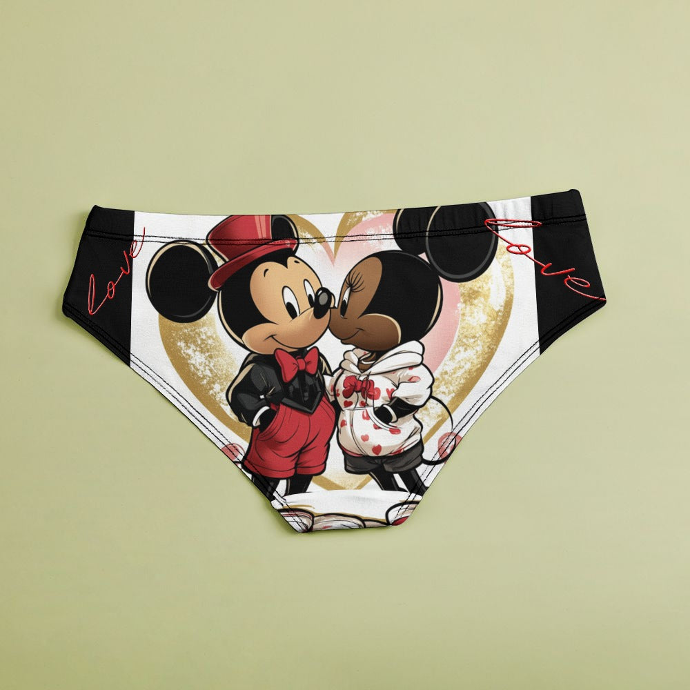 QREATRZ Loves Cute Women's Low Waist Panties