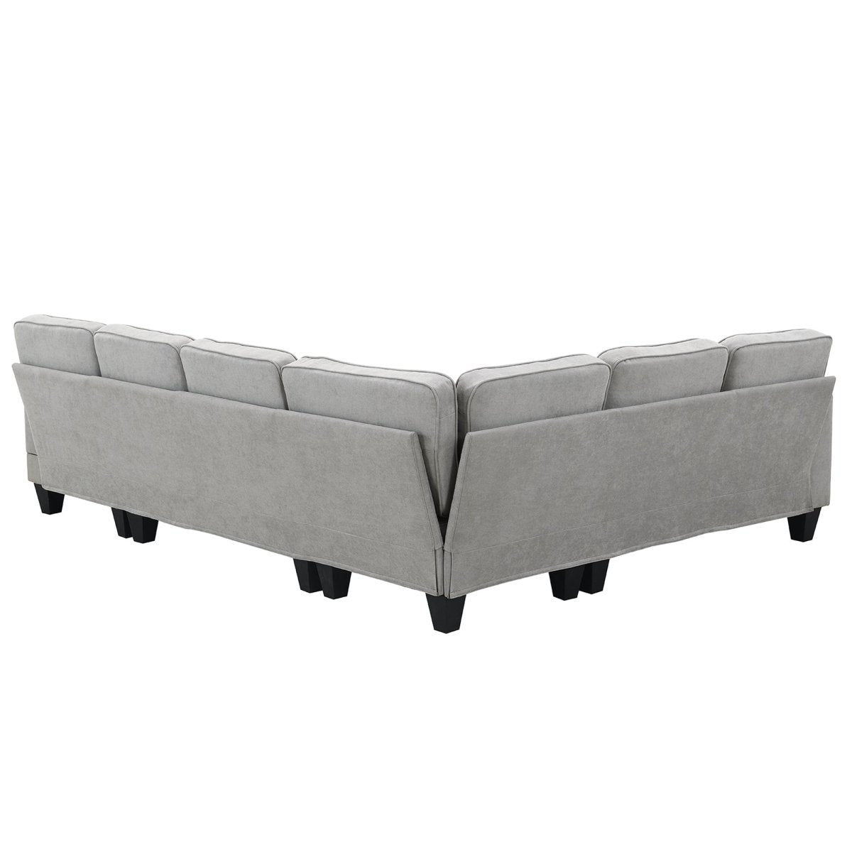 7 Seat Modern U Shape Sectional Sofa - Qreatrz Fashion and Design LLC