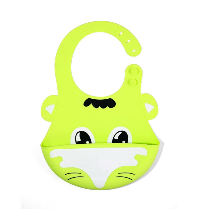 Silicone Baby Bib with Food Pocket