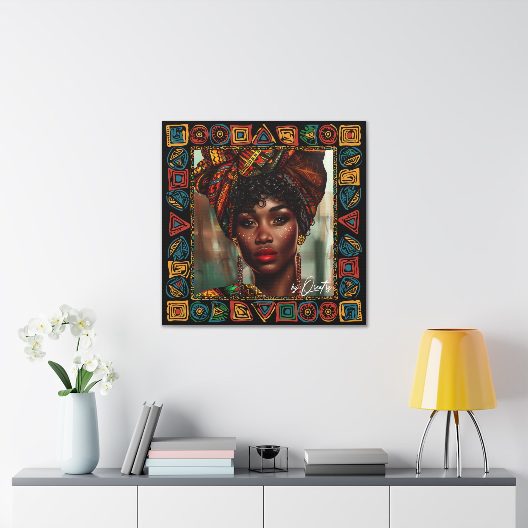 Black Is Beautiful I Canvas Gallery Wrap