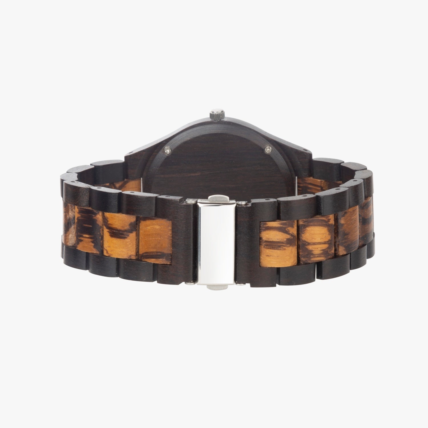 Fields of Emerald Indian Ebony Wooden Watch