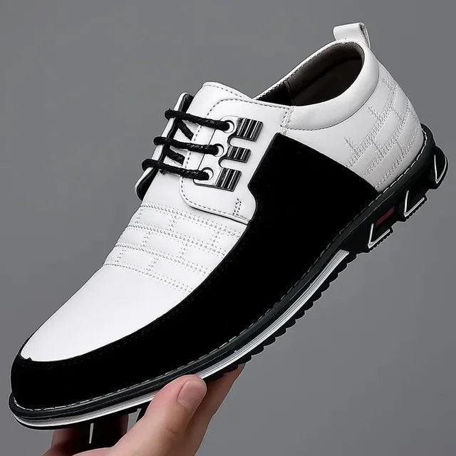 Men's casual formal leather shoes from England