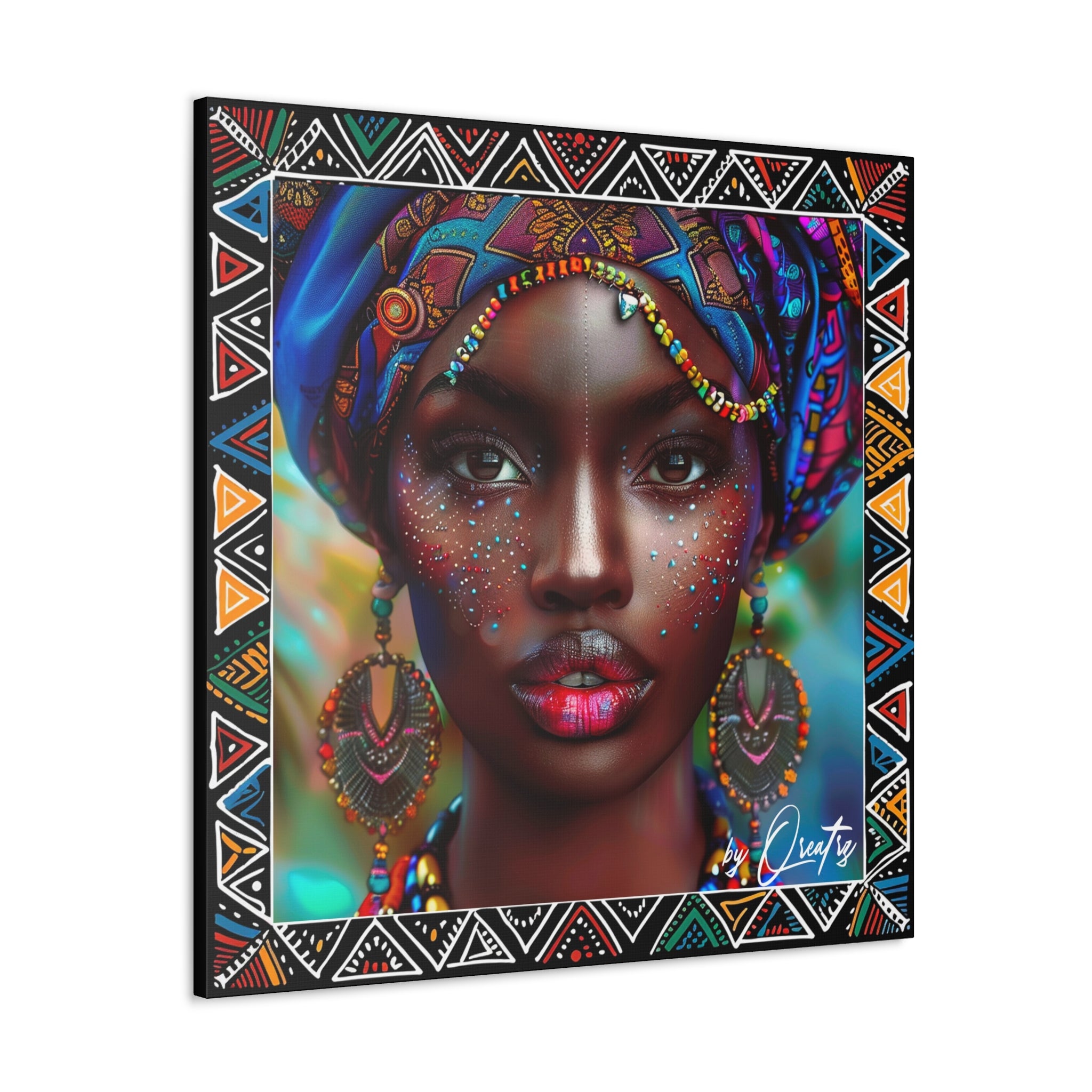 Black Is Beautiful III Canvas Gallery Wraps