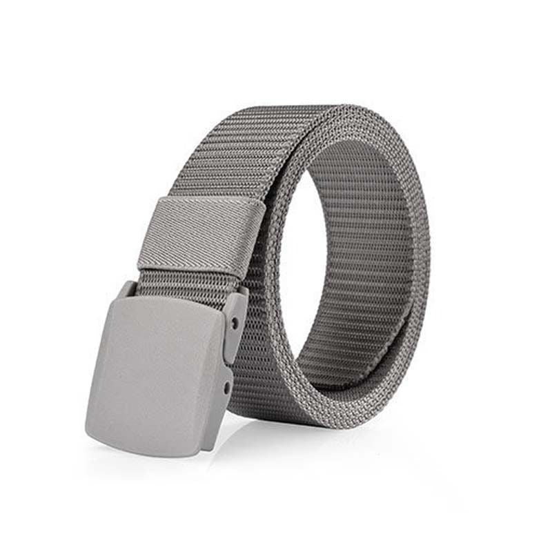 Nylon tactical non-metallic outdoor sports belt