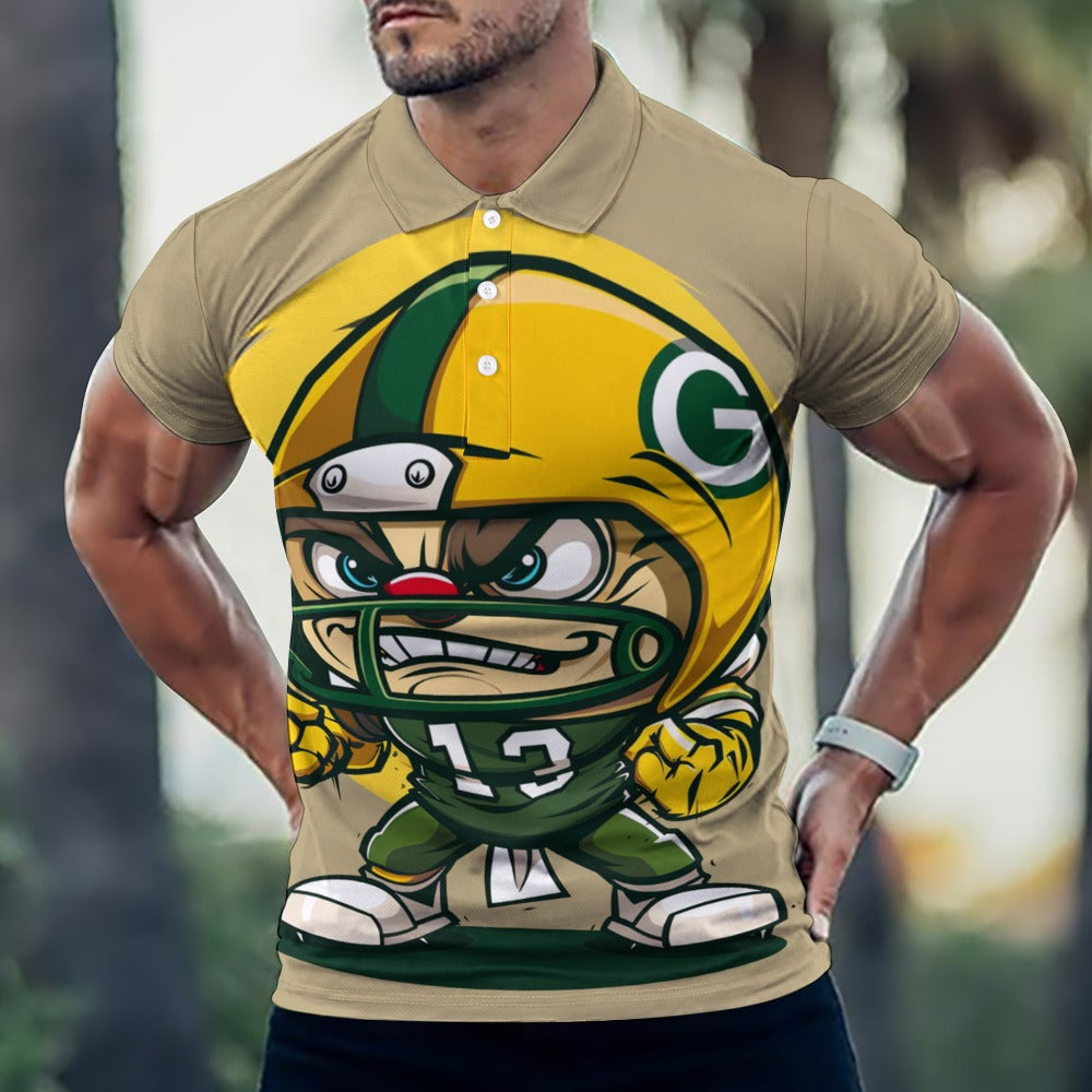 Polo de fan de la NFL Qreatrz