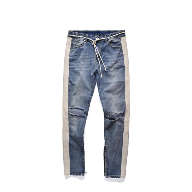 Jean skinny streetwear pour homme 