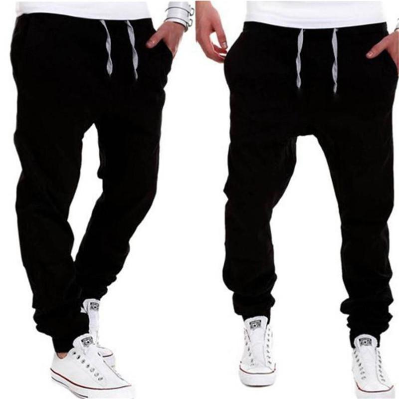 men Harem Pants Casual Sagging pants men Drop Crotch Men Joggers