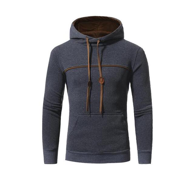 Pull à capuche Achille pour homme et pull épais en velours pour homme Hauts Pull à manches longues 