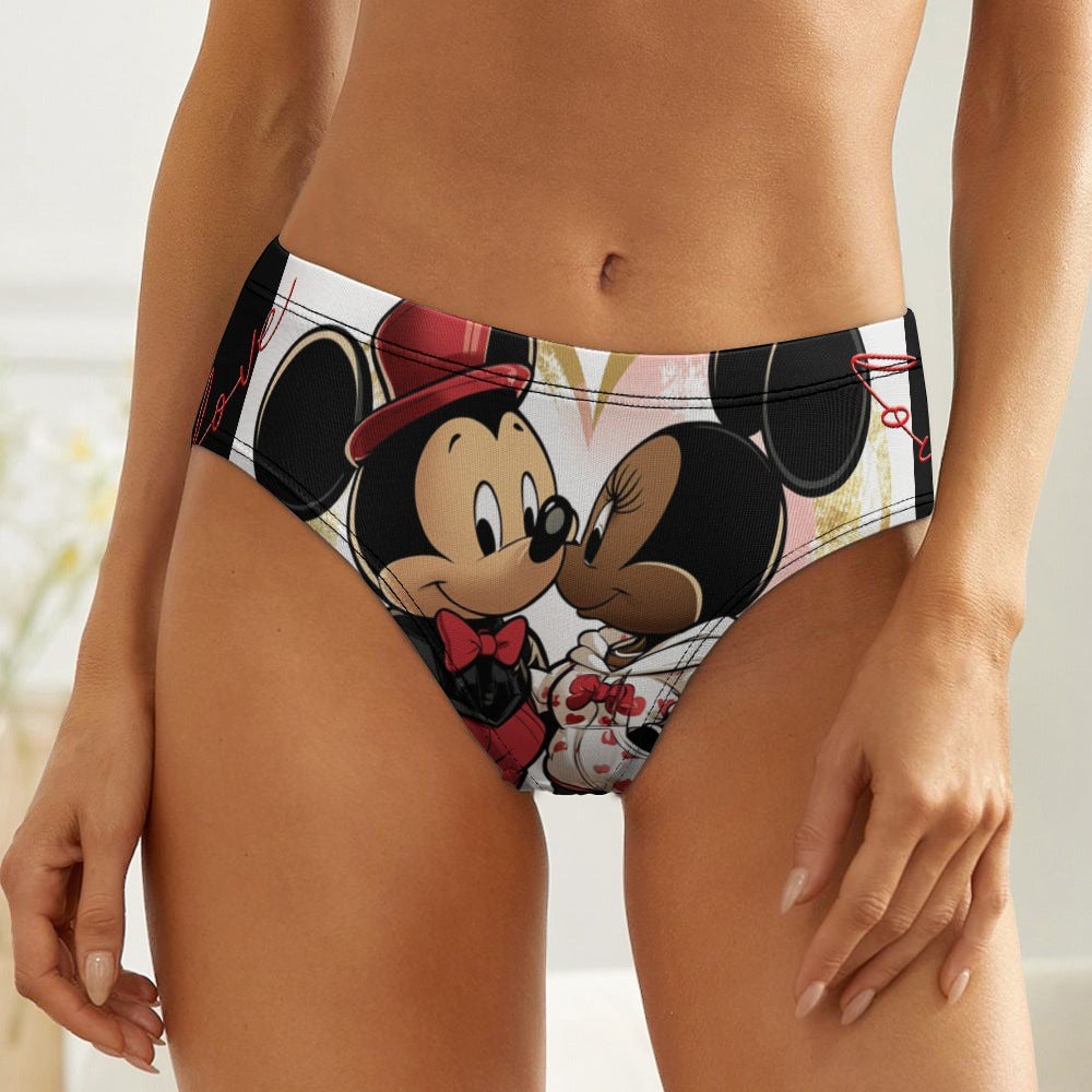 QREATRZ Loves Cute Women's Low Waist Panties