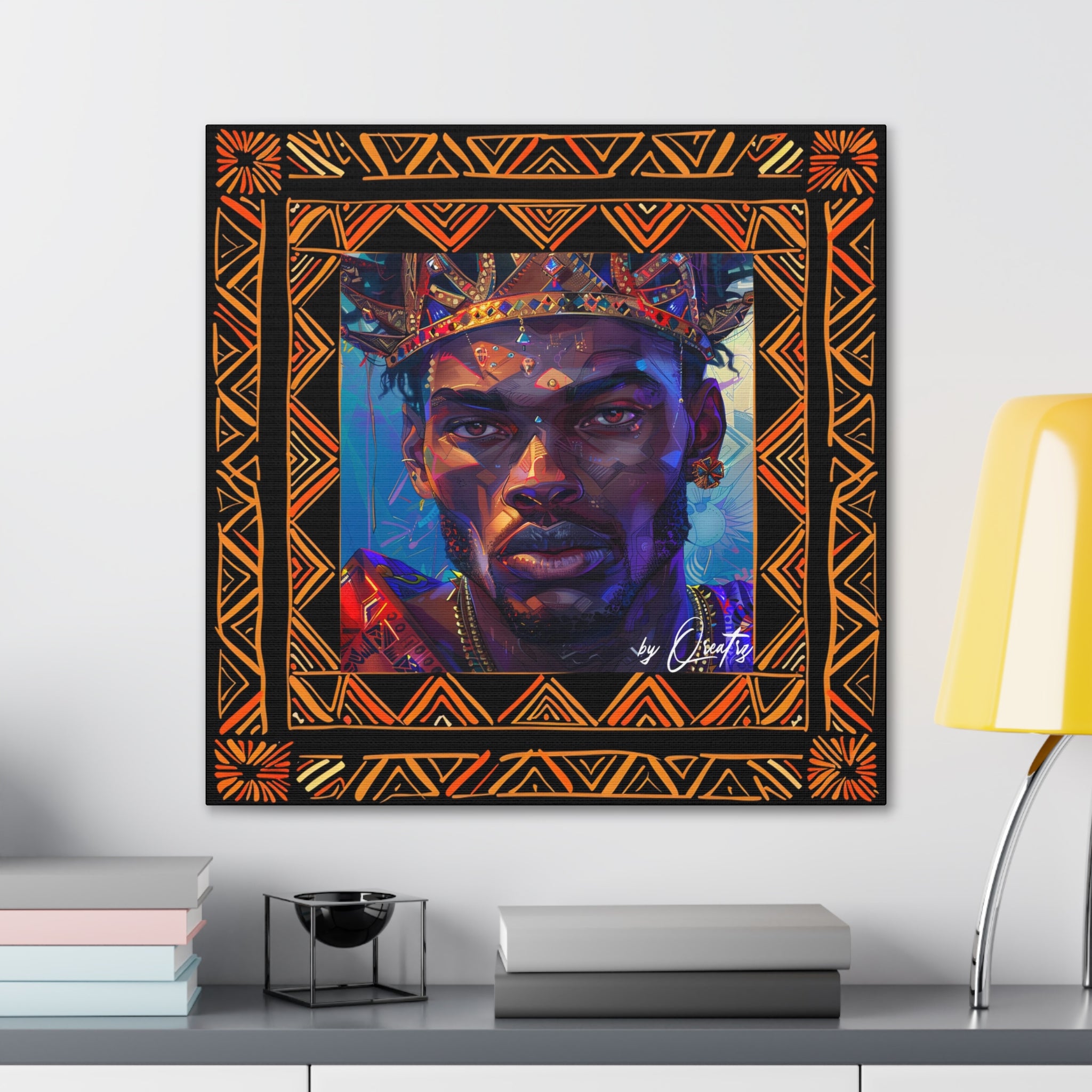 Black Is Handsome II Canvas Gallery Wraps