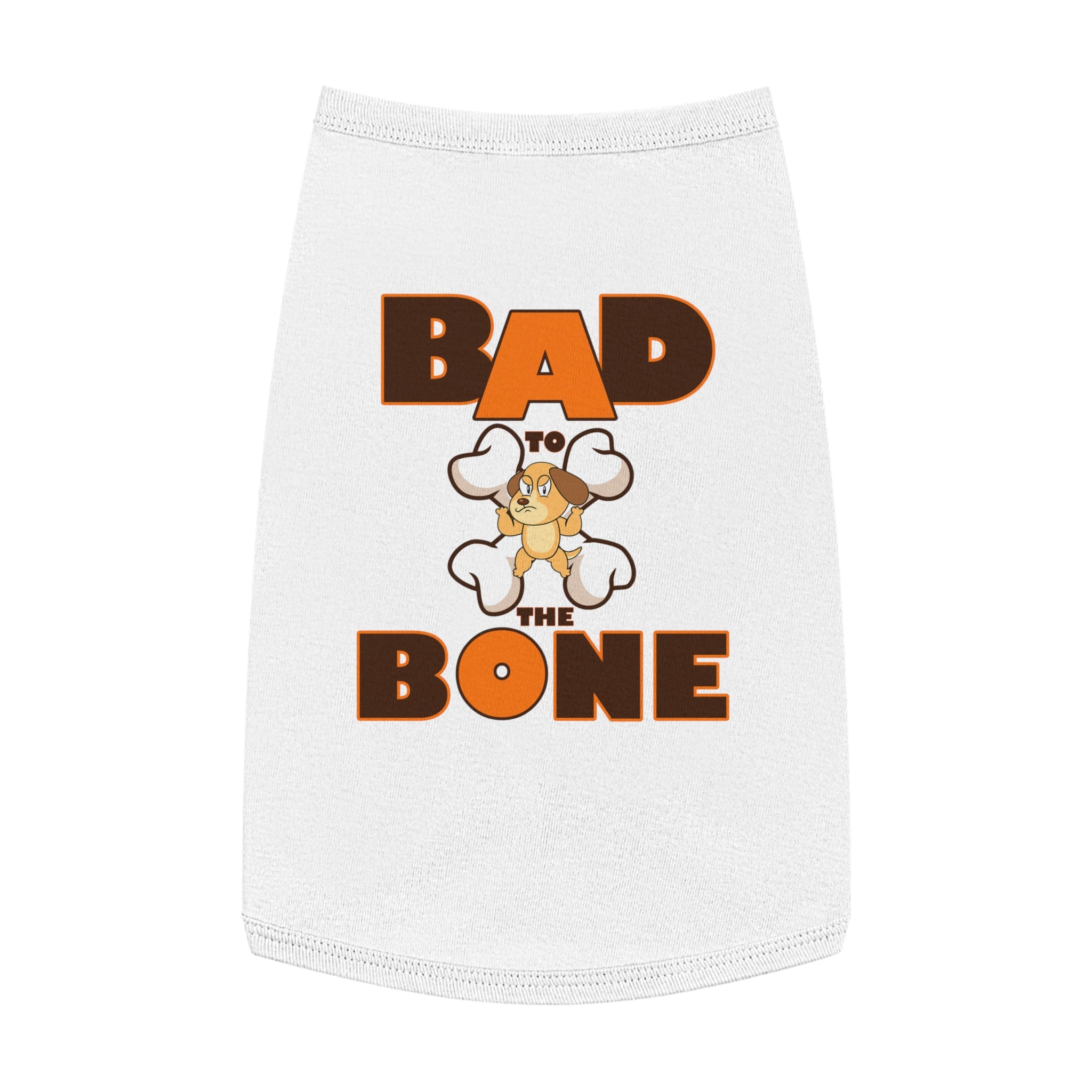 Camiseta sin mangas para mascotas Bad to the Bone