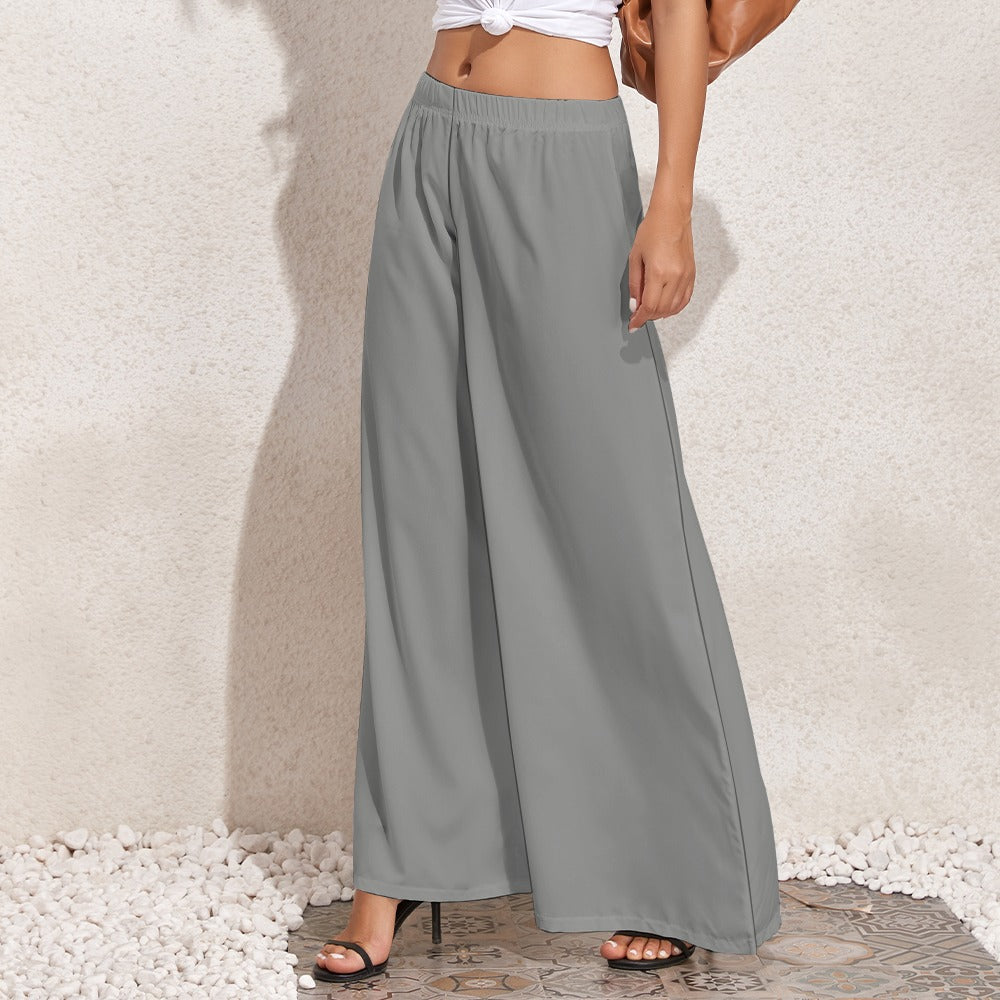 Pantalones de pierna ancha para mujer Qreatrz