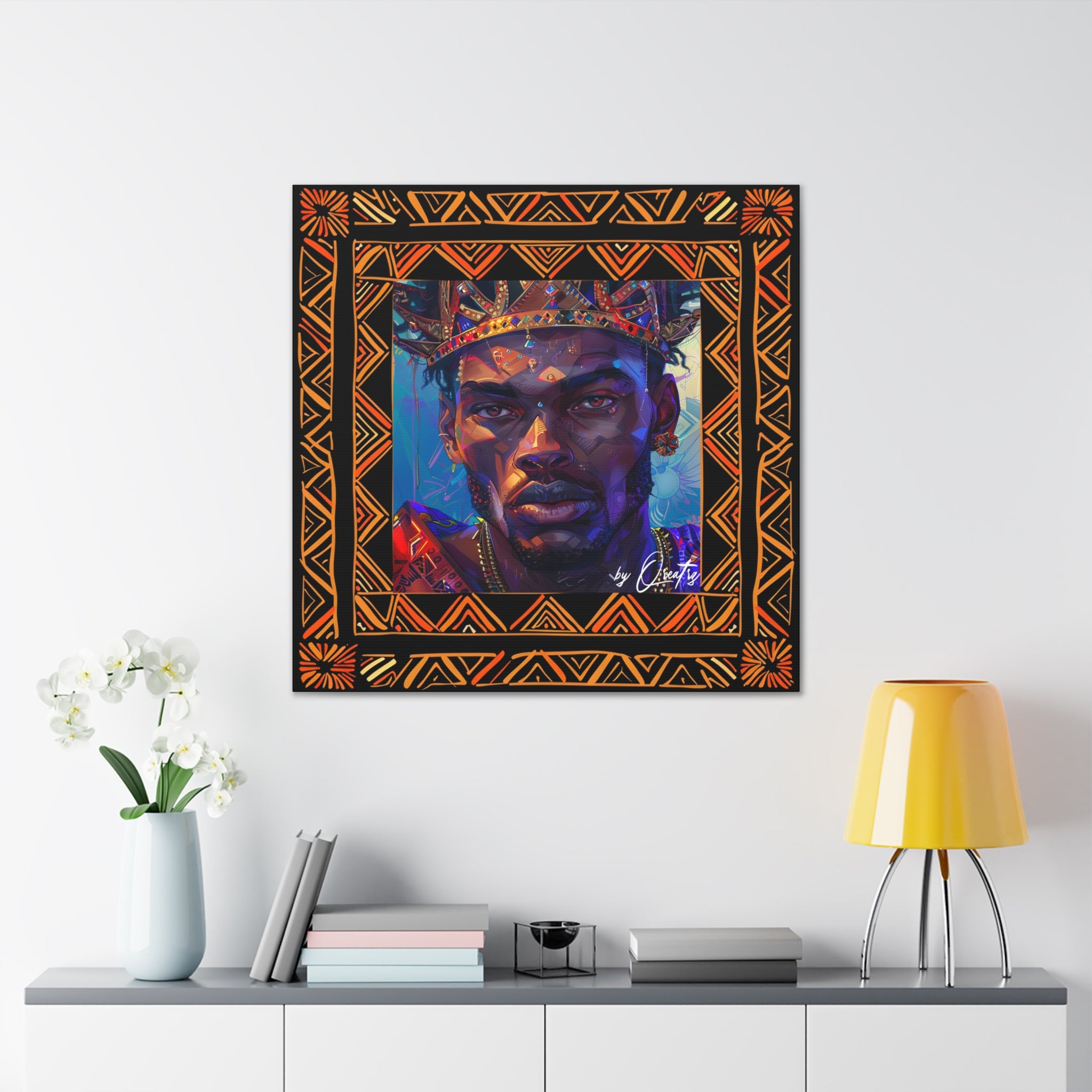 Black Is Handsome II Canvas Gallery Wraps