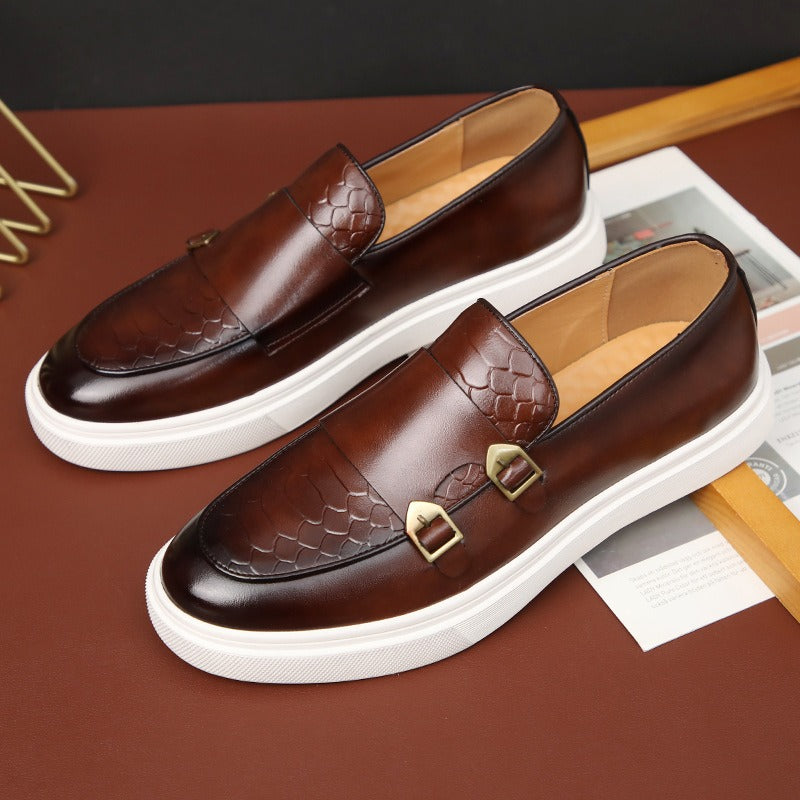 Men's casual soft soleleather shoes