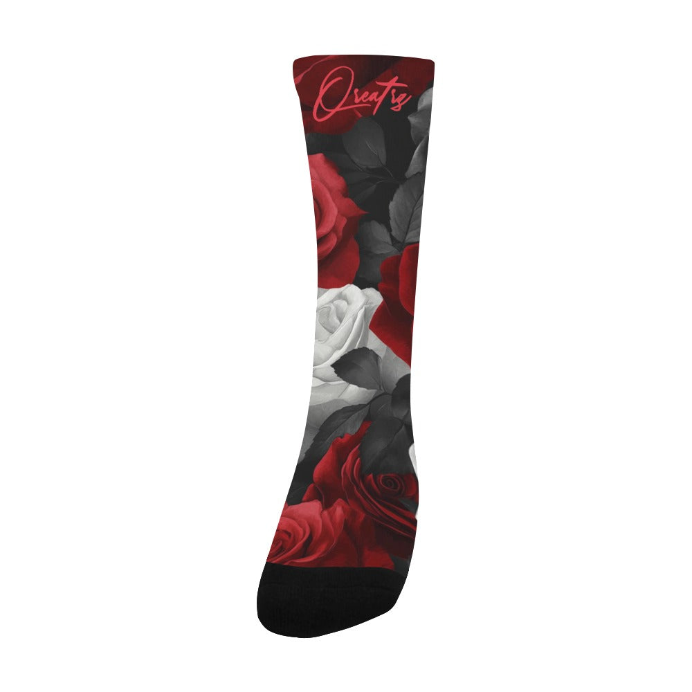 Qreatrz Roses Socks LIMITED EDITION