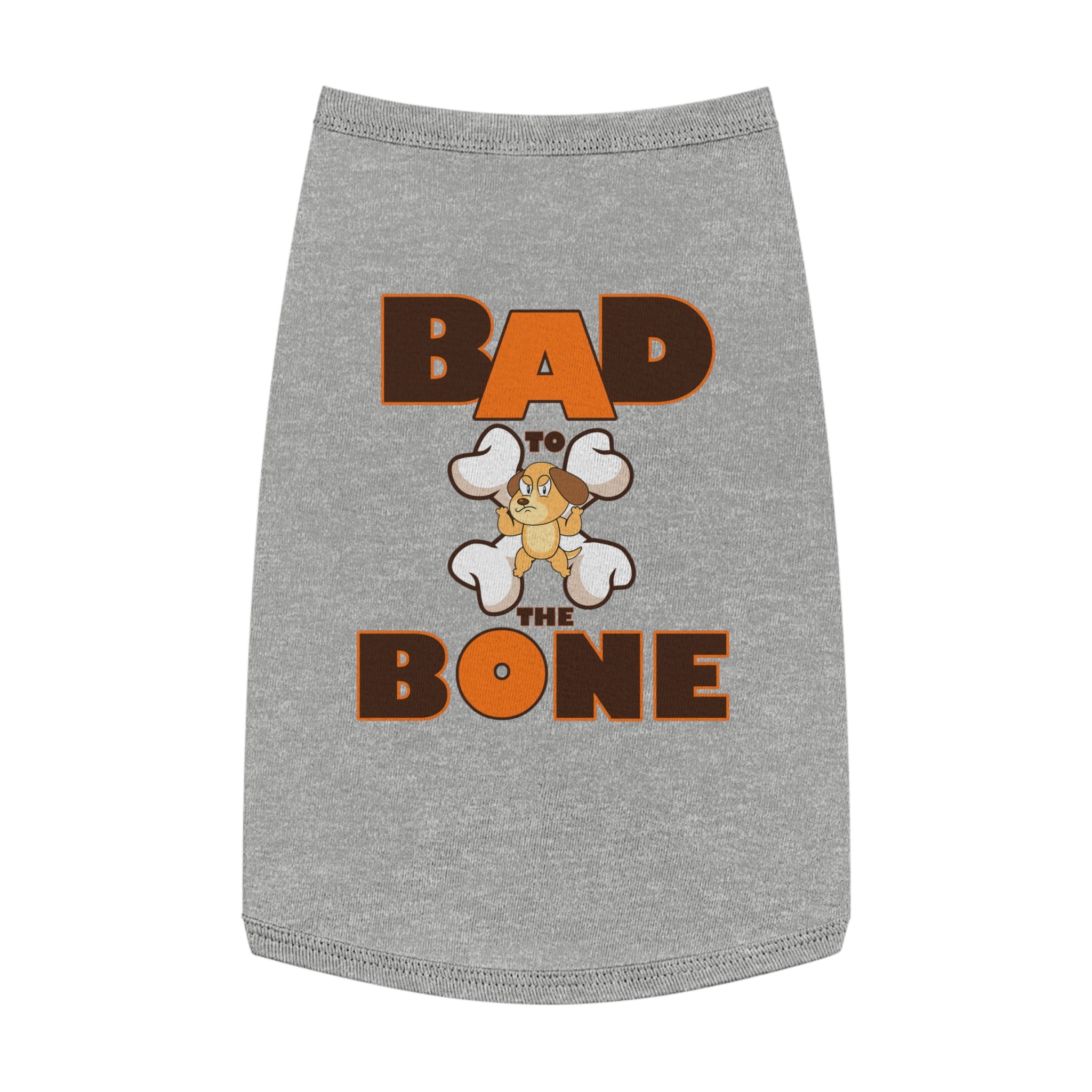 Camiseta sin mangas para mascotas Bad to the Bone