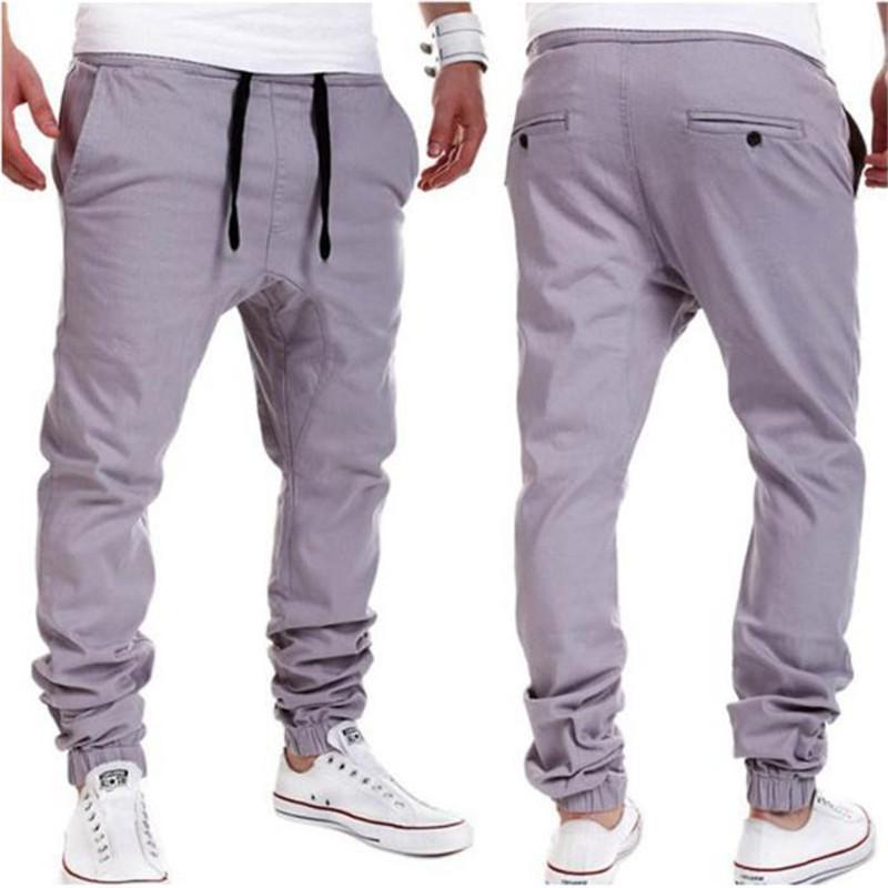 men Harem Pants Casual Sagging pants men Drop Crotch Men Joggers