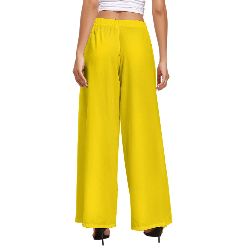 Pantalones de pierna ancha para mujer Qreatrz