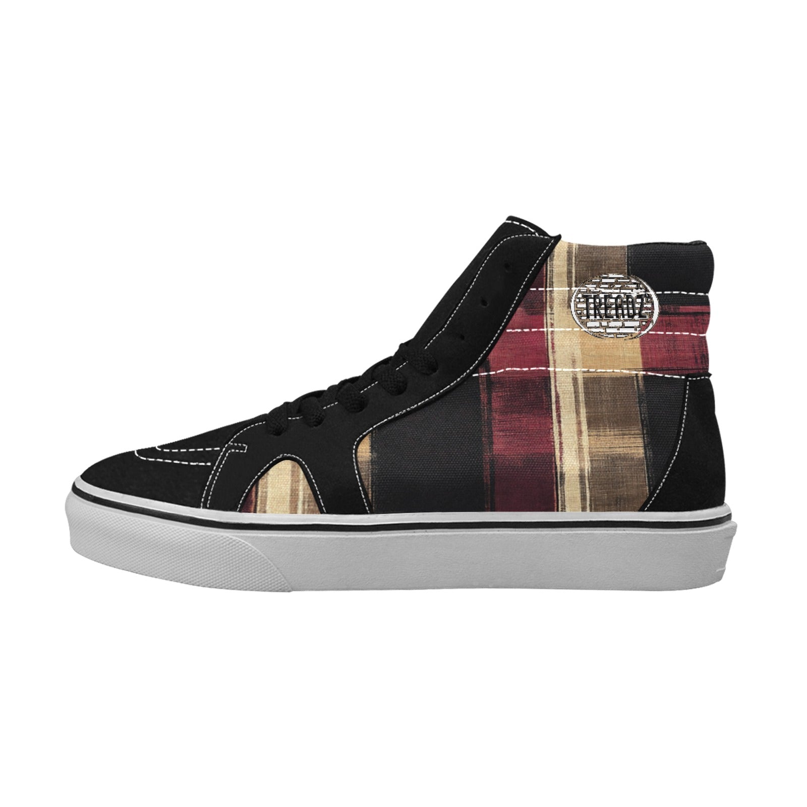 TREADZ Men's High Top Canvas Shoes