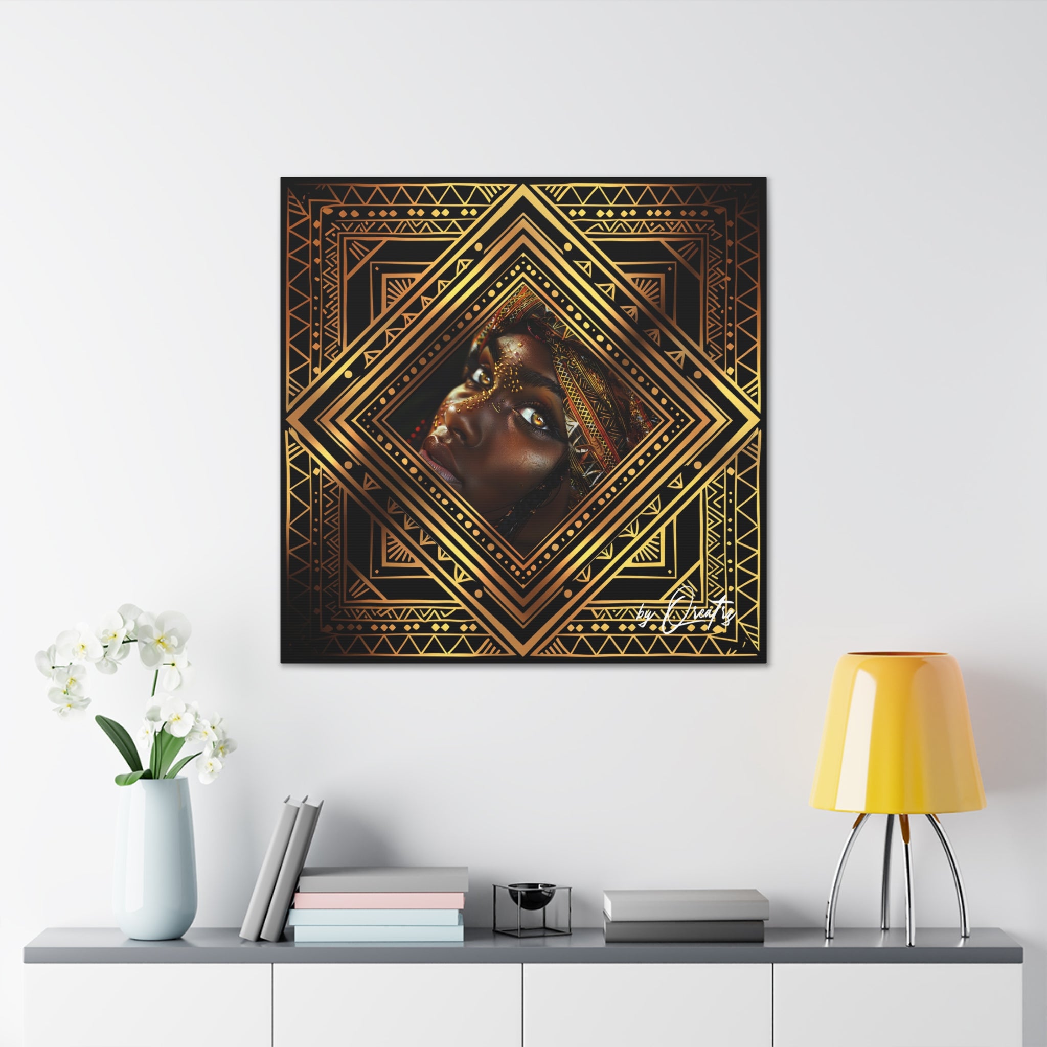 Black Is Beautiful II Canvas Gallery Wraps