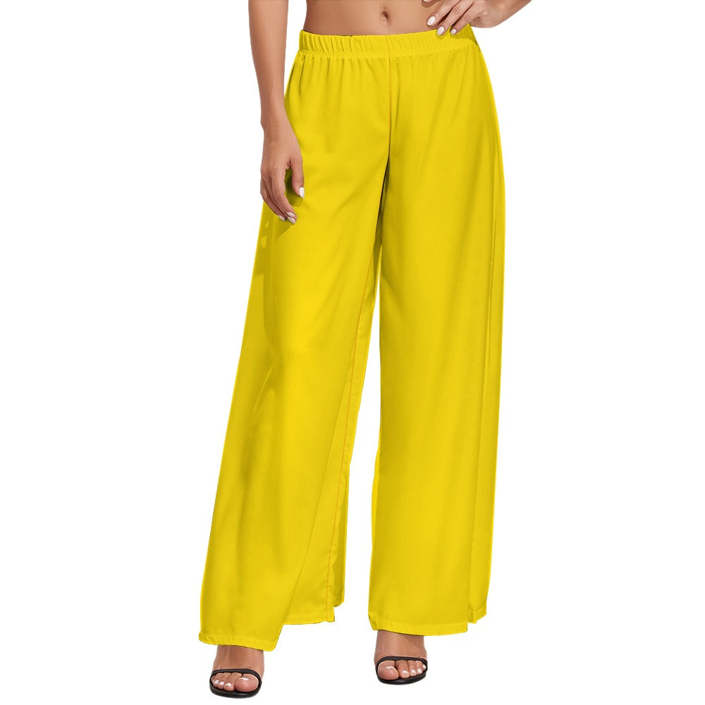 Pantalones de pierna ancha para mujer Qreatrz