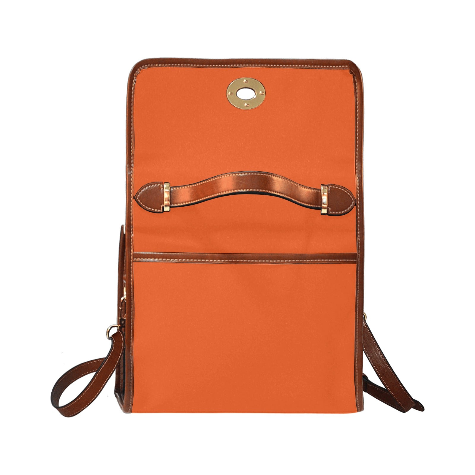 Canvas Bag-Brown Trim