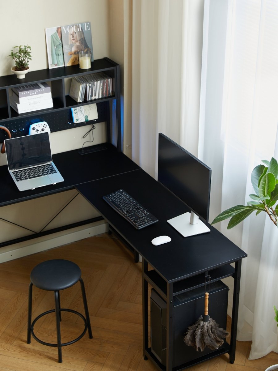 94.5 Inch Home Office Desk - Qreatrz Fashion and Design LLC